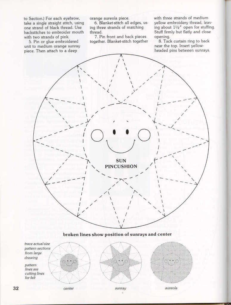 Acobaleno , spilla di sicurezza schema feltro (3)