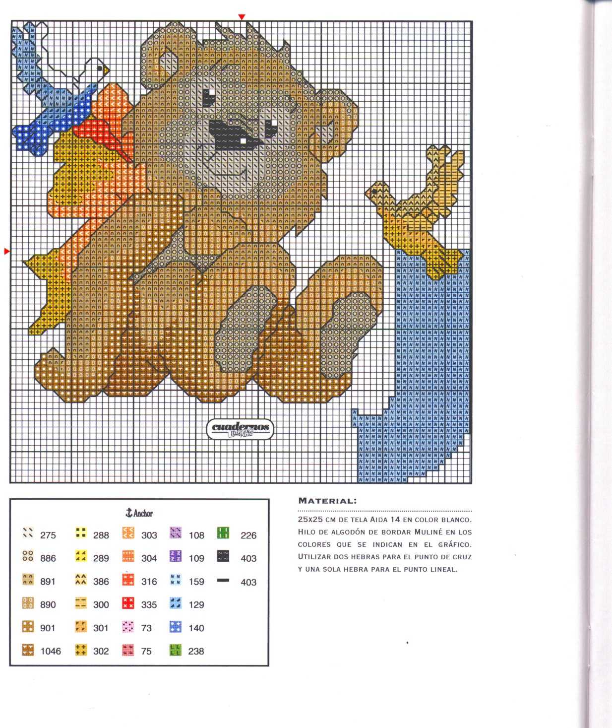 Alfabeto da ricamare con tenerissimi orsetti bimbo (10)