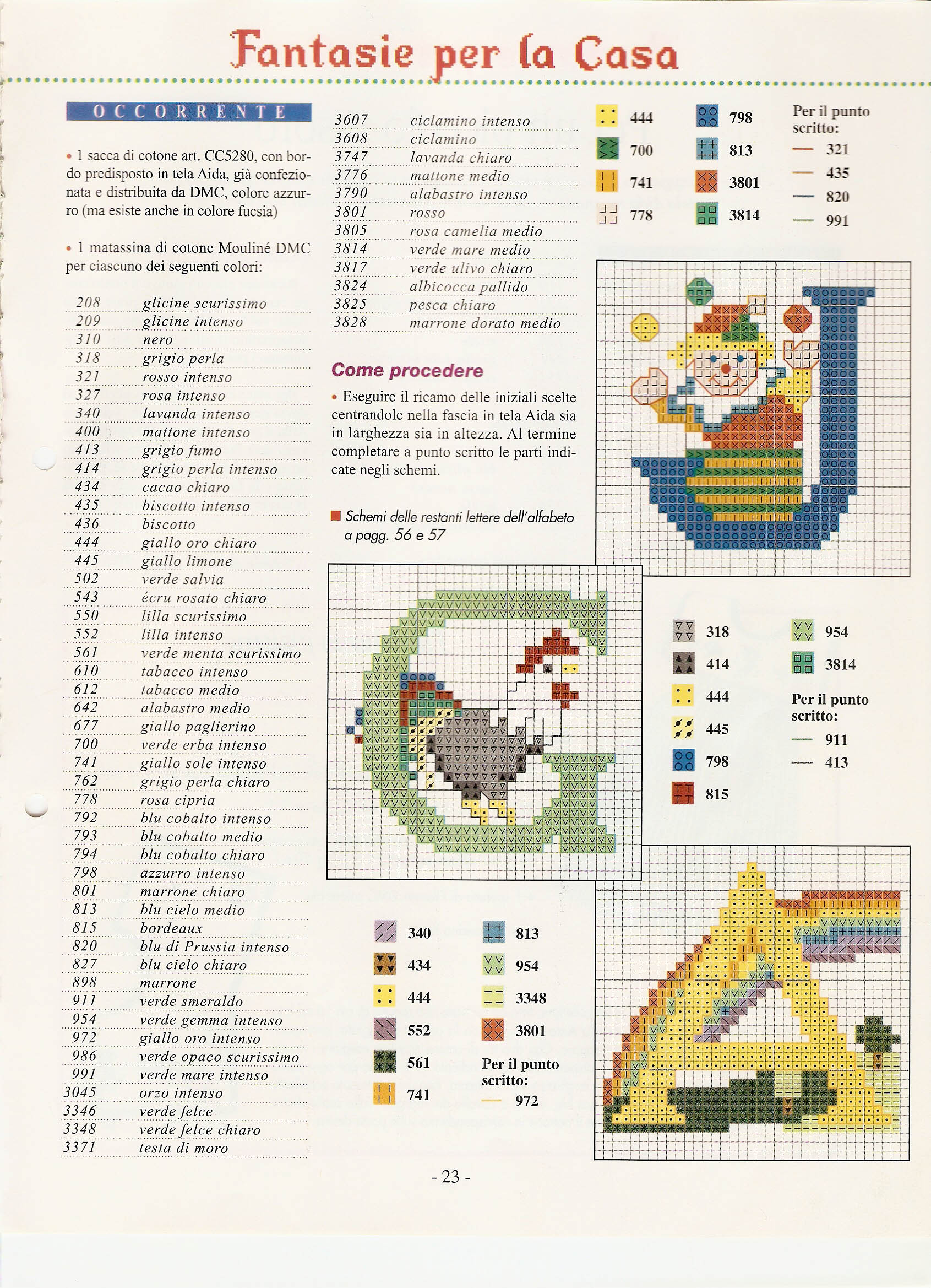 Alfabeto oggetti vari schema punto croce (4)