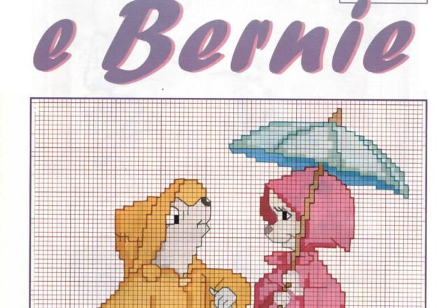 Bianca e Bernie schema a punto croce