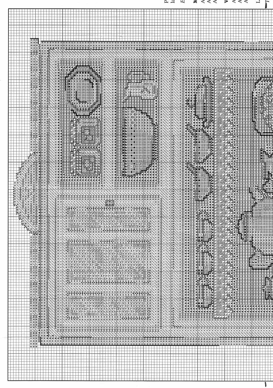 Credenza schema punto croce (2)