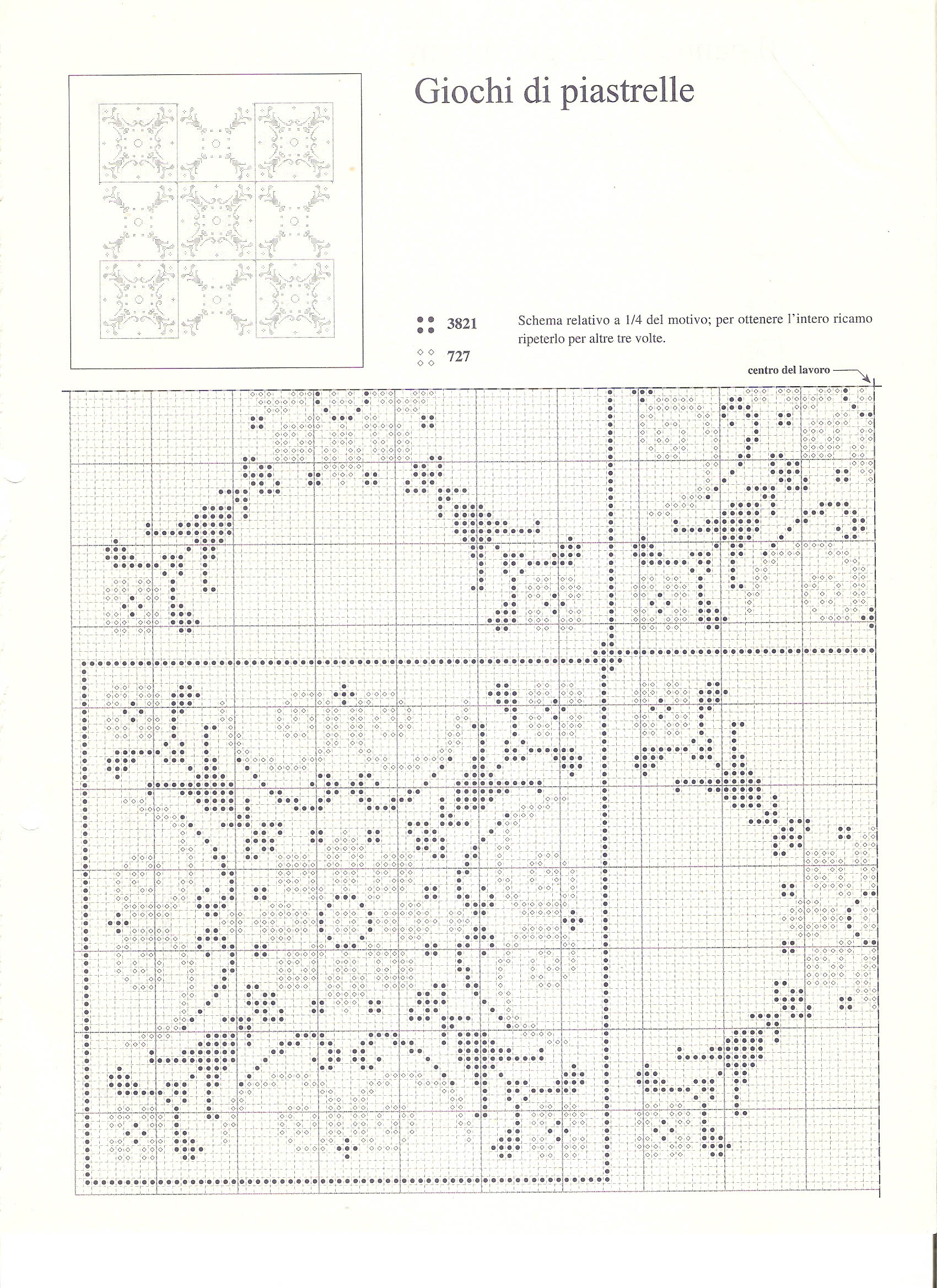 Cuscino motivi geometrici schema punto croce (3)