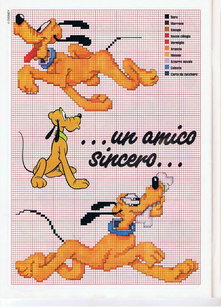 Disney Pluto un amico sincero