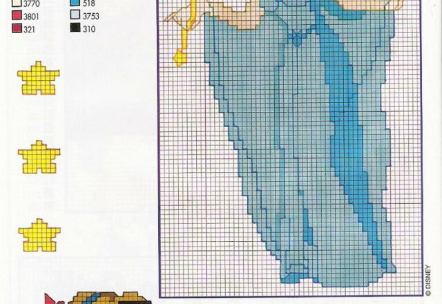 La Fata Turchina a punto croce