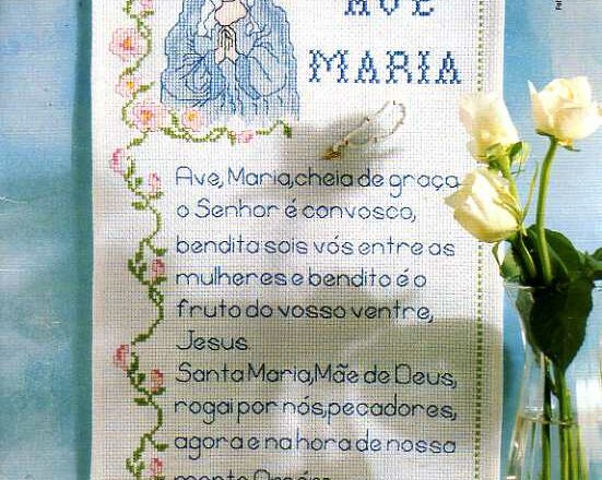 Madonna con preghiera Ave Maria (1)