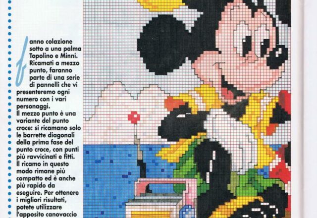 Minnie e Topolino in vacanza su una palma (1)