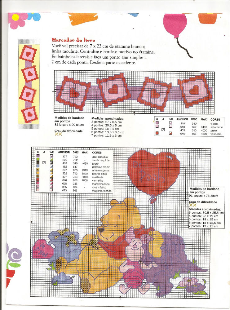 Punto croce Pooh (4)