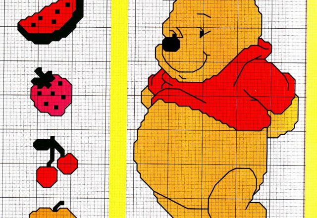 Punto croce Winnie The Pooh 3