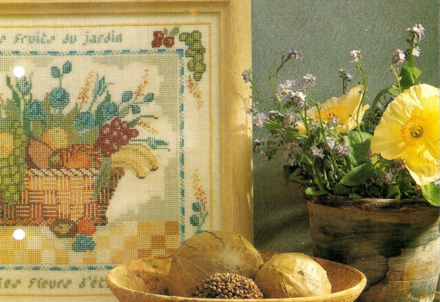 Quadro con frutta schema punto croce (2)