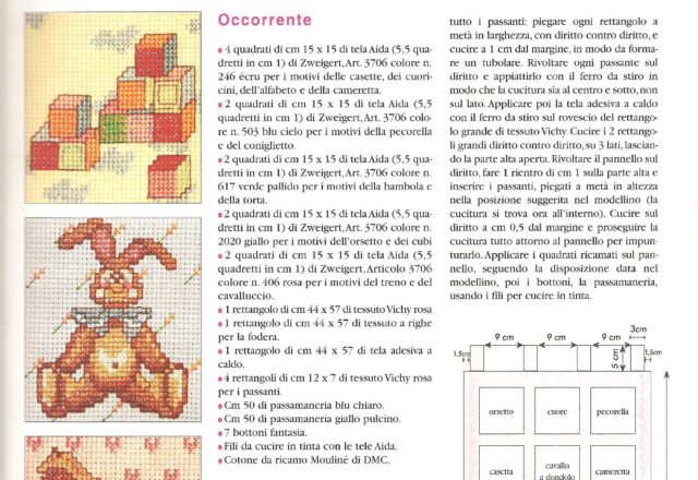 Schema punto croce per bimbi un gioco al mese con alfabeto (2)