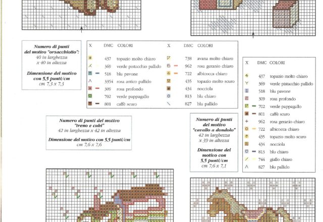 Schema punto croce per bimbi un gioco al mese con alfabeto (3)