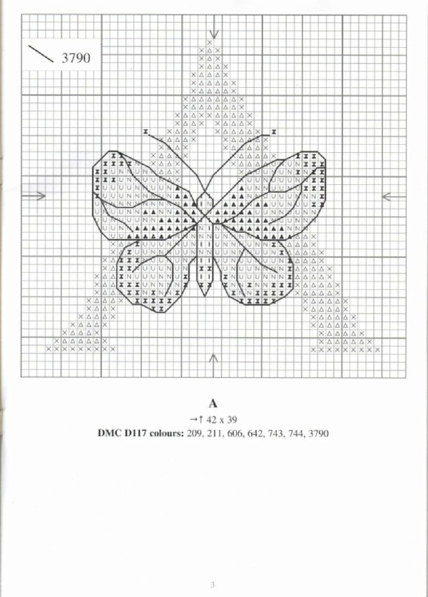 alfabeto farfalle a punto croce (1)