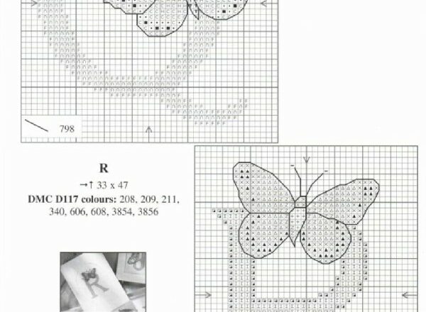 alfabeto farfalle a punto croce (10)