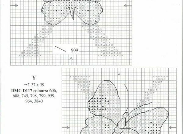 alfabeto farfalle a punto croce (14)
