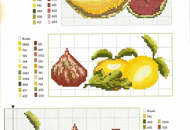 asciugapiatti punto croce anguria e melone (3)