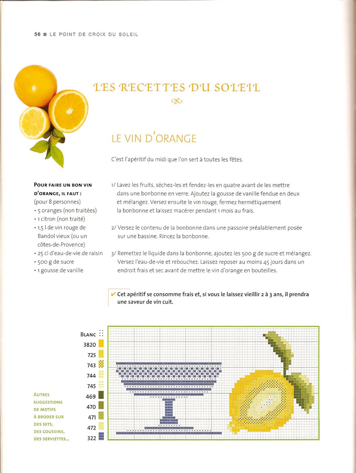 asciugapiatti punto croce limoni e fichi (2)