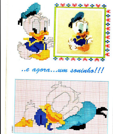 baby disney paperino dorme-01