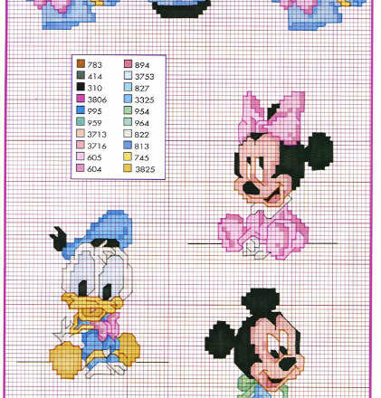 baby disney topolino minni