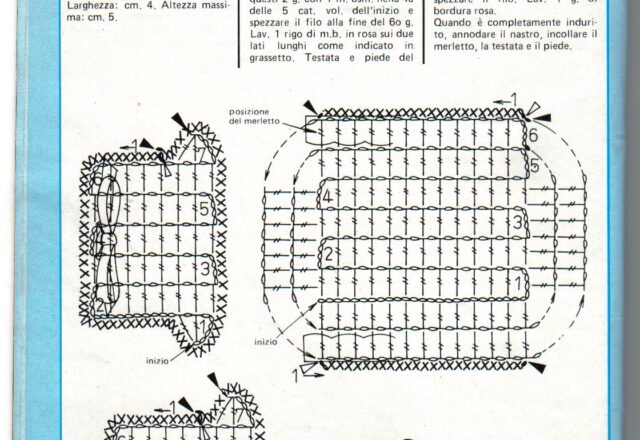 bomboniera lettino bavaglino inamidato (2)