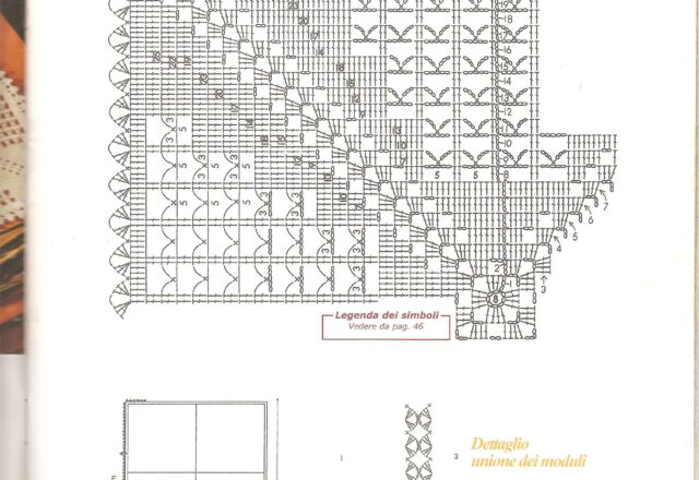 centrotavola rettangolare triangoli 2