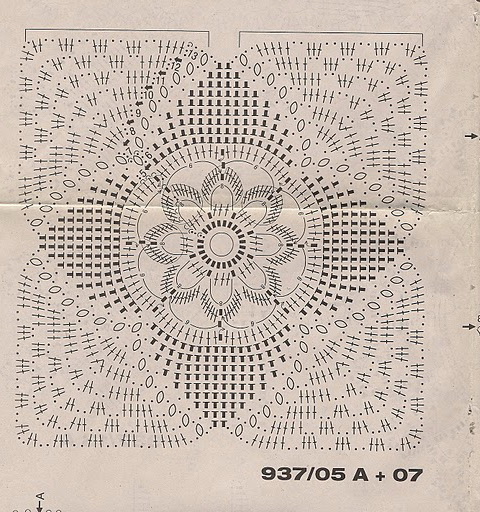 copriletto uncinetto doppio fiore (2)