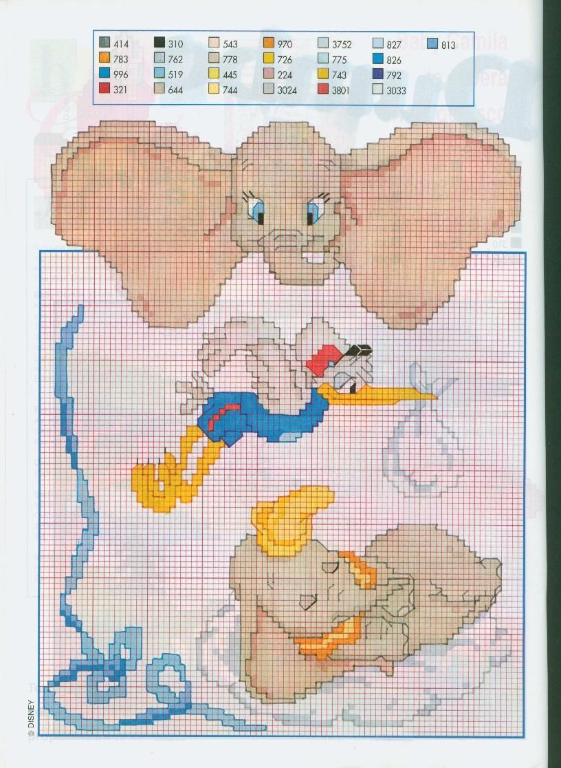 disney DUMBO CICOGNA