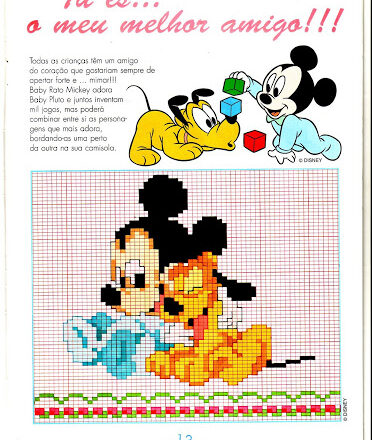 disney baby topolino pluto