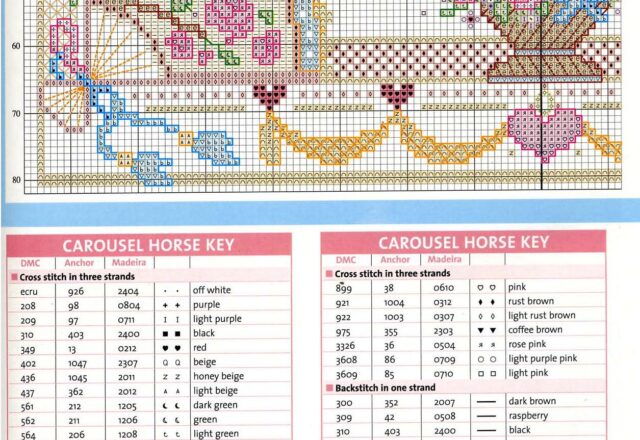 giostra coi cavalli schema punto croce (5)