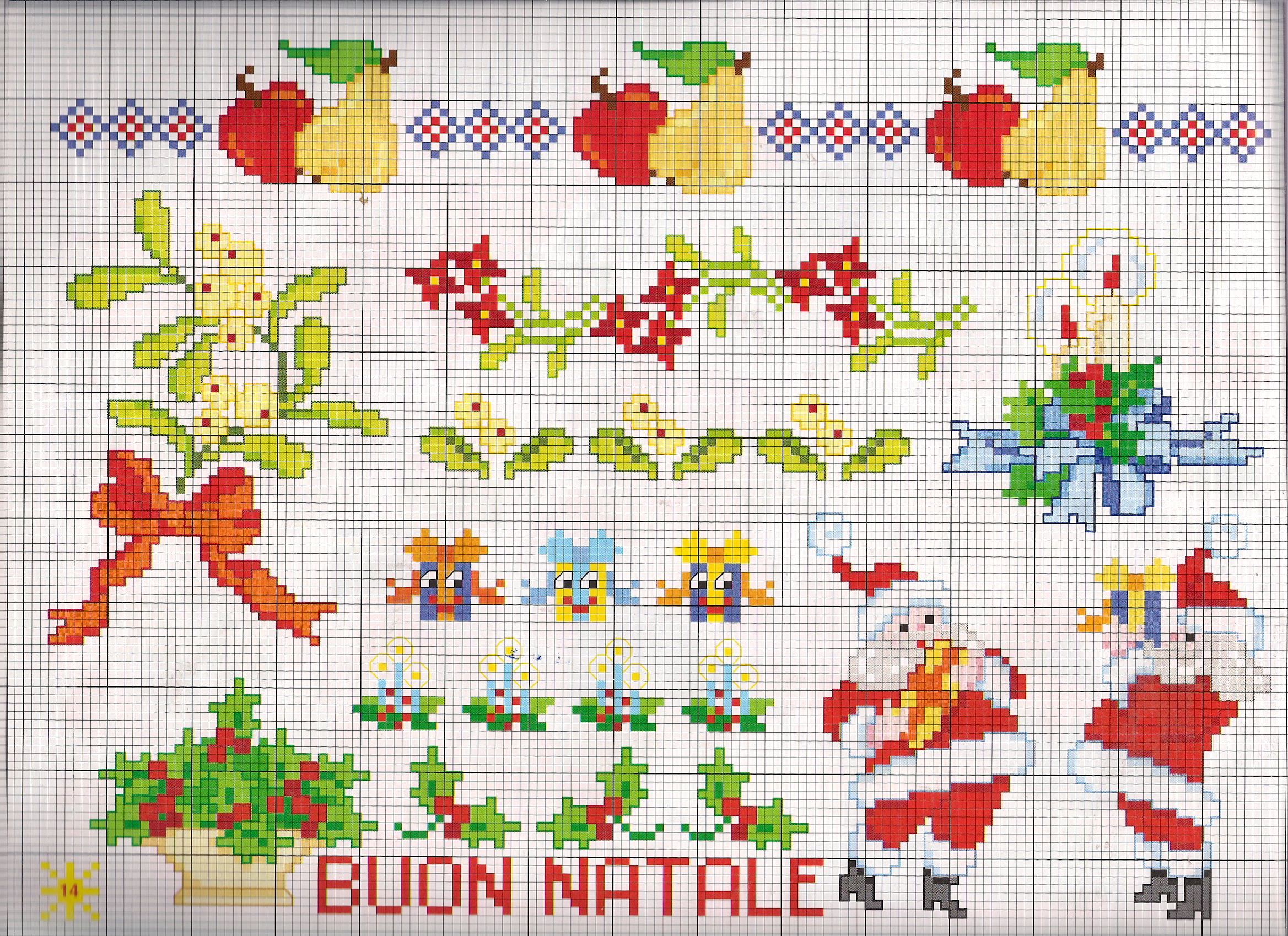 natale vischio semplice