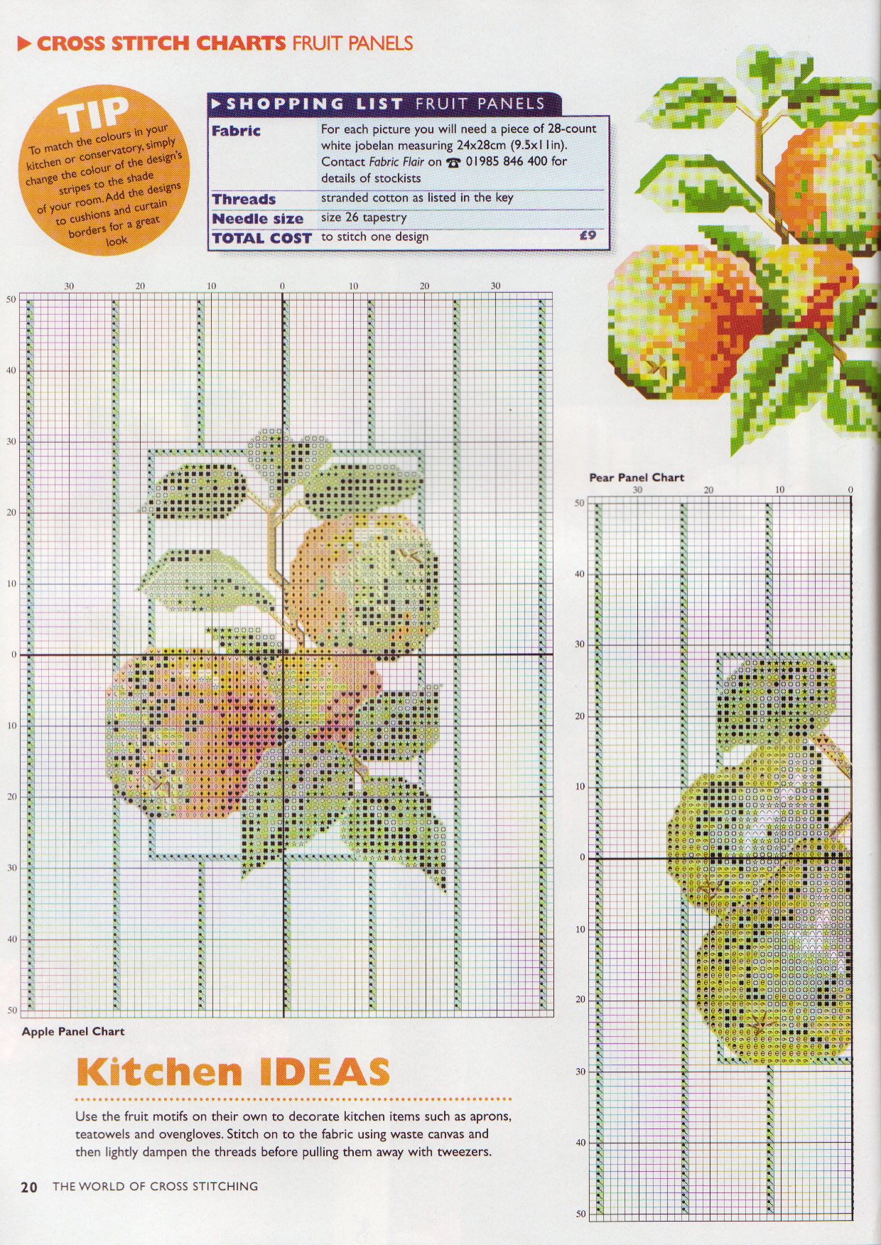 quadretti cucina con pesche pere e prugne (3)