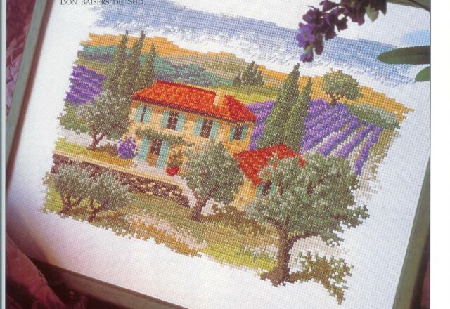 quadro campo di lavanda (1)