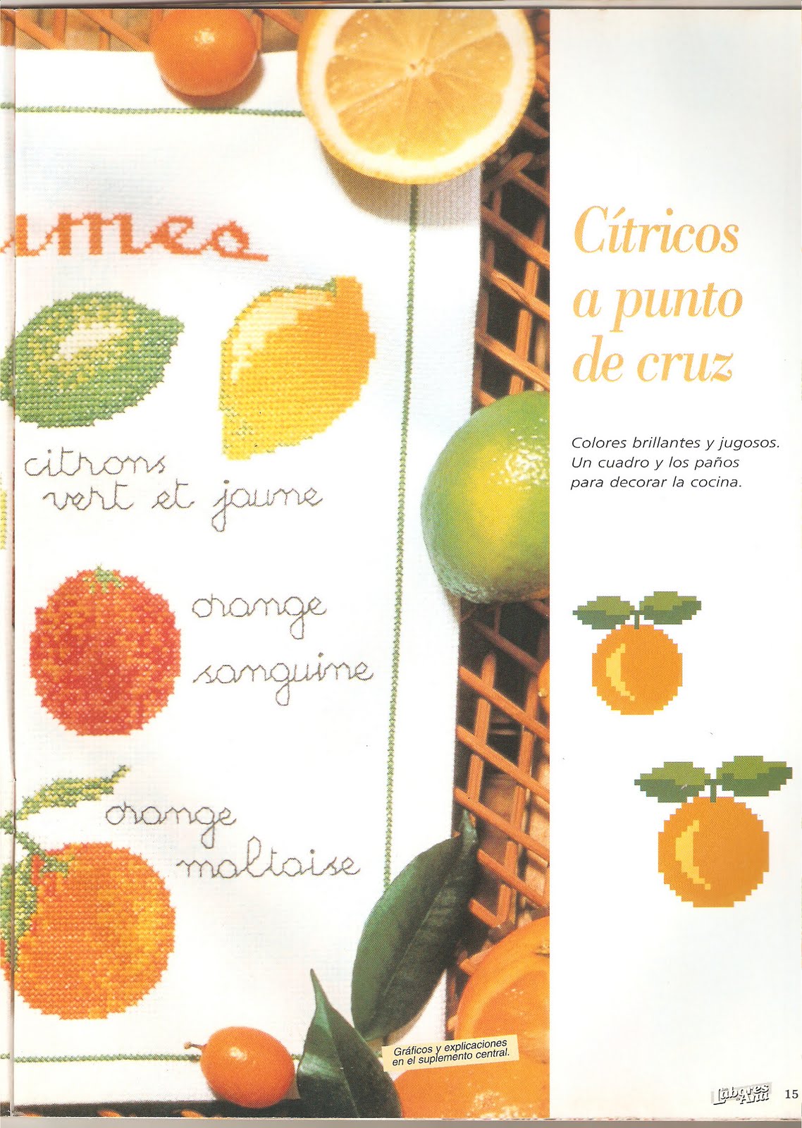 ricamo schema punto croce la frutta in cucina (4)