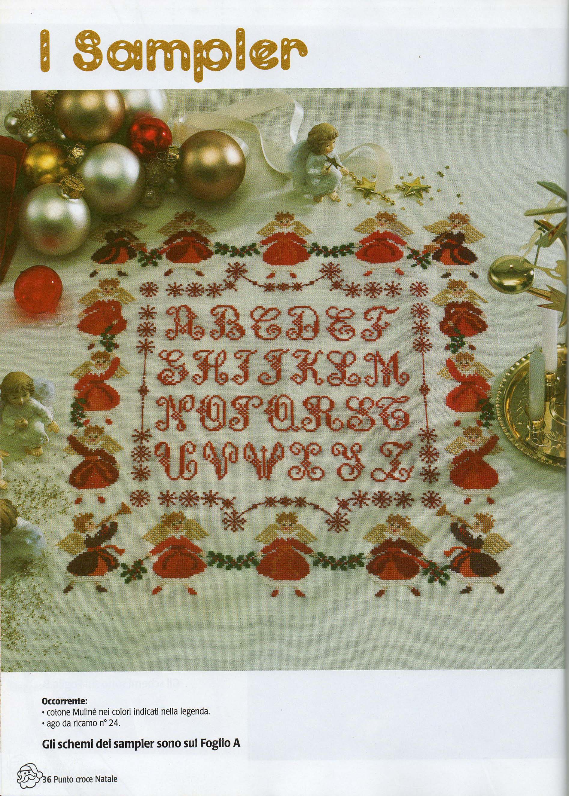 sampler Natale con angioletti (1)