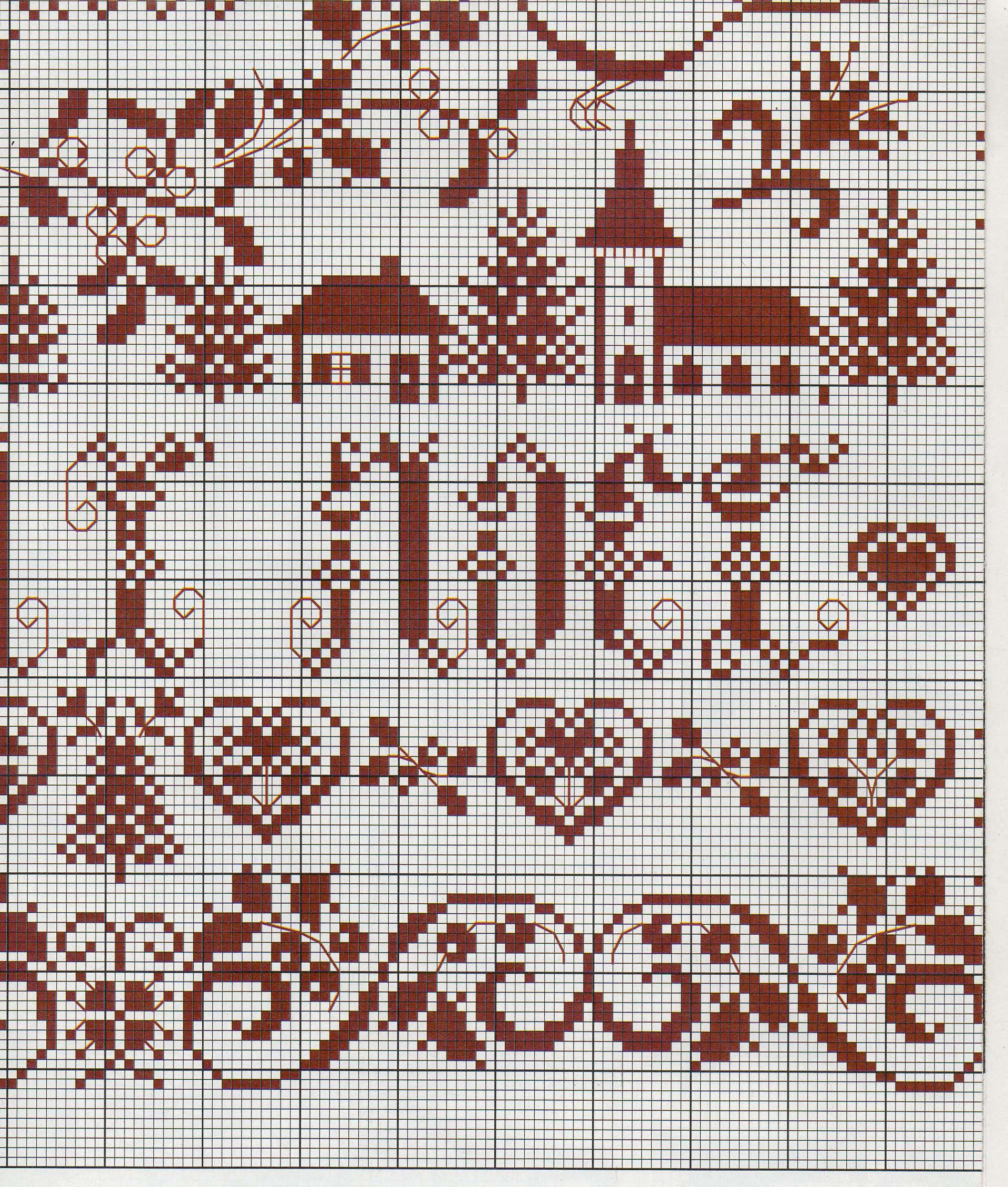 sampler di Natale da copiare (4)