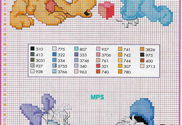 schema baby pluto topolino paperino paperina