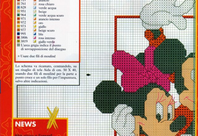 schema punto croce dei personaggi di Topolino (1)