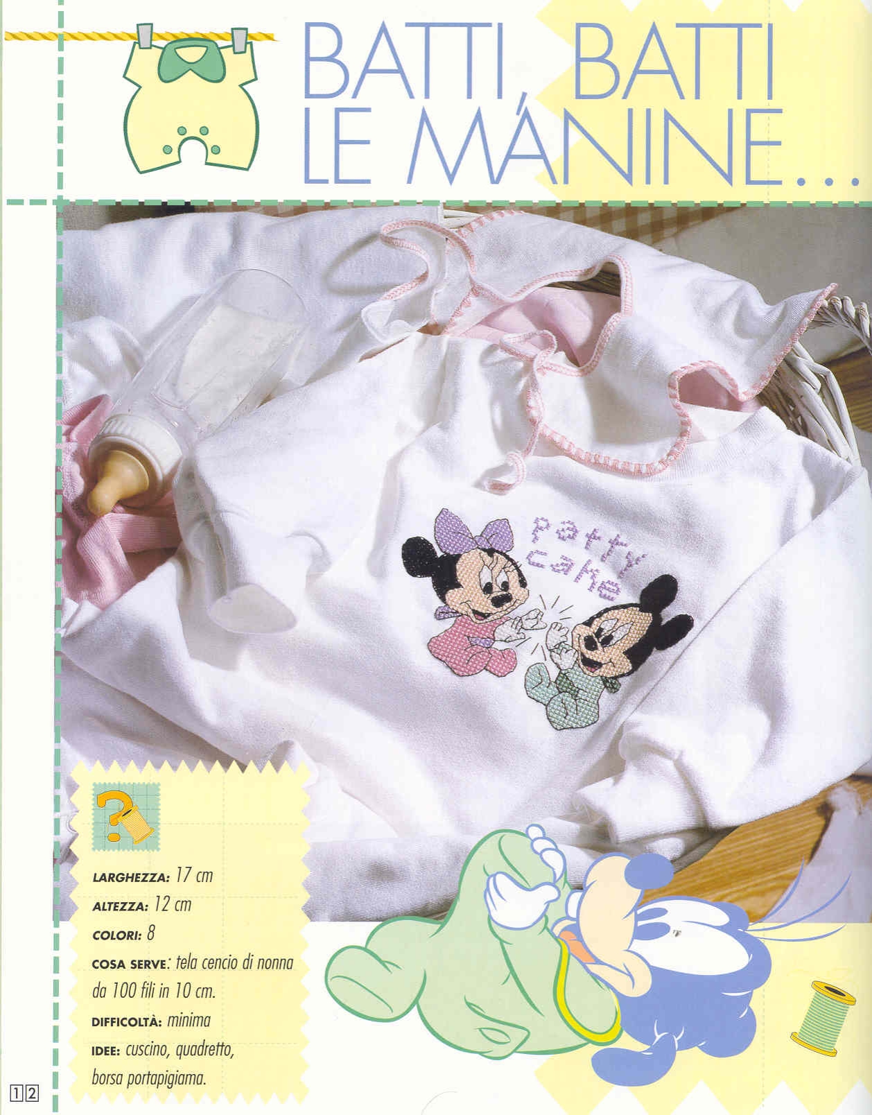 topolino e minnie schema per cuscino o quadretto (1)