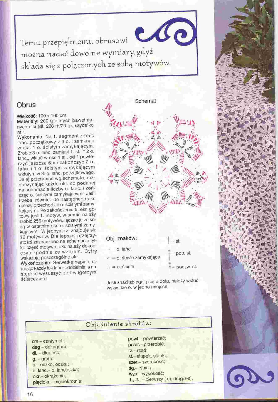 tovaglia uncinetto moduli quadrati (2)