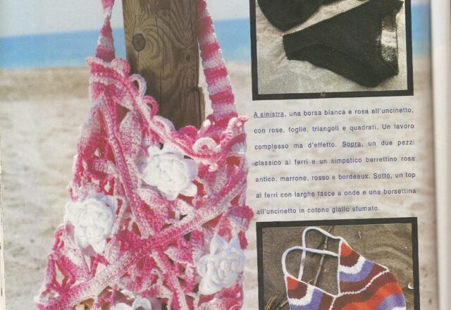 uncinetto moda mare costumi borse (2)