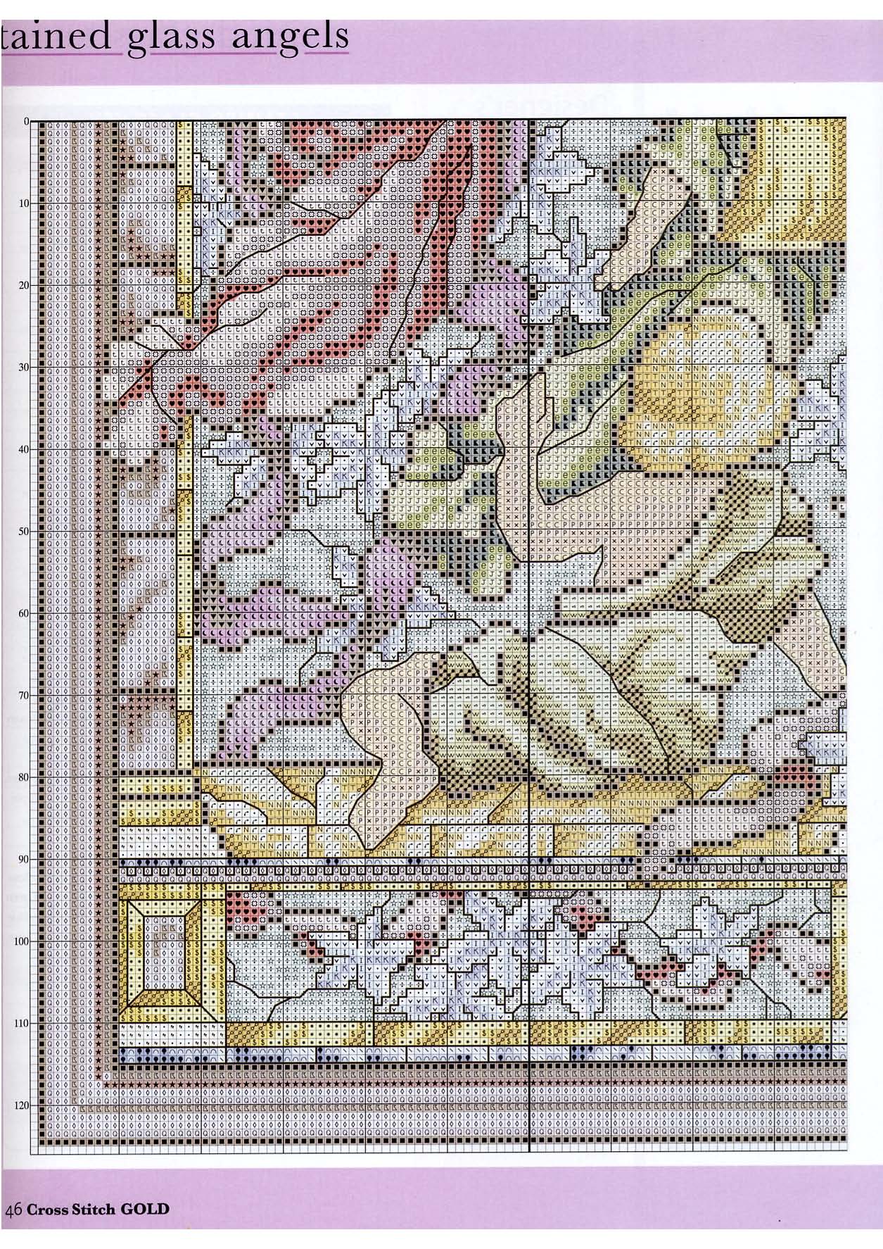 vetrata della cattedrale schema punto croce (5)